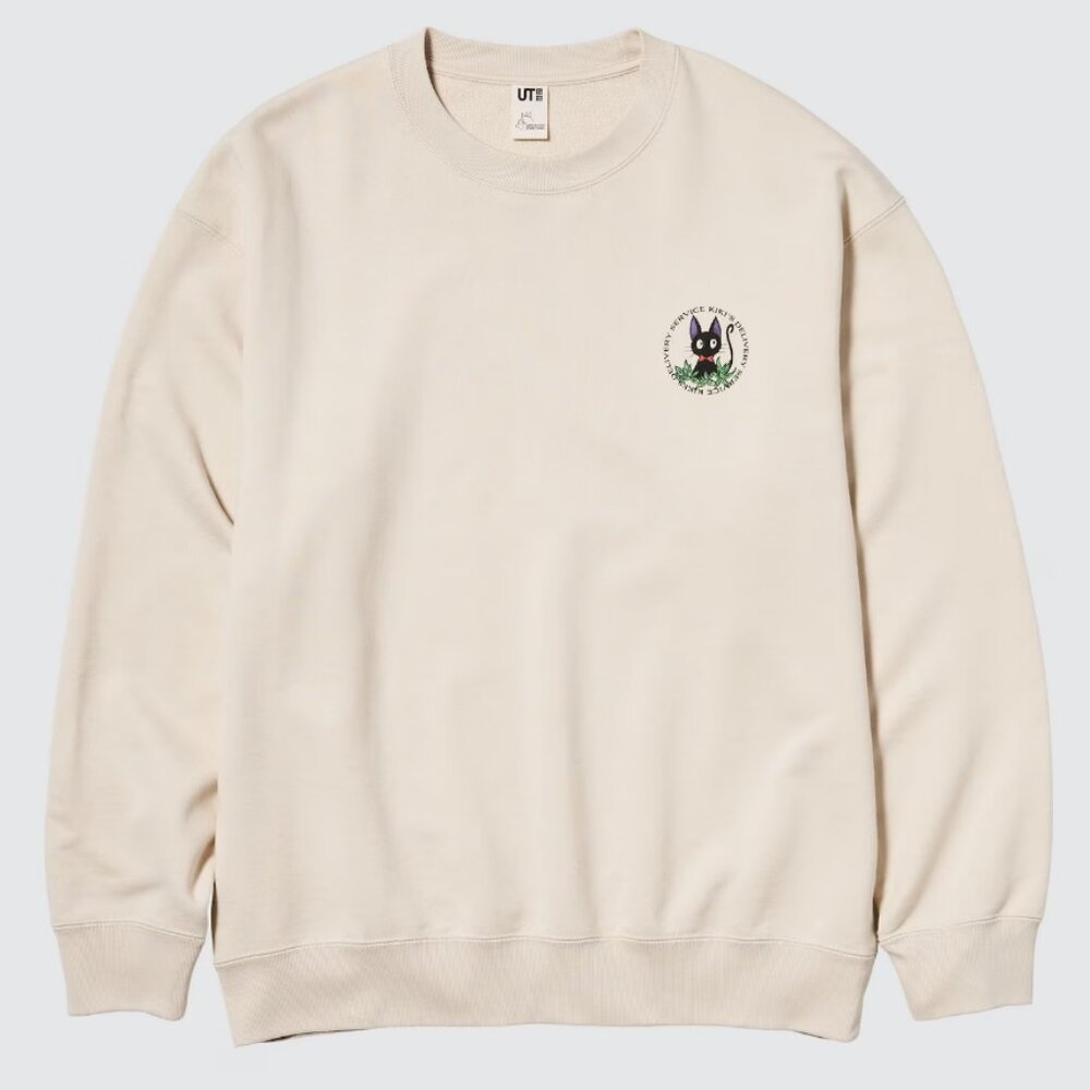 Uniqlo Studio Ghibli Kiki's Delivery Service Sweatshirt in Natural - Picture 4 of 13